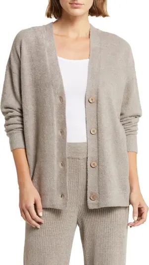 Barefoot Dreams® CozyChic™ Lite® Cable Detail Cardigan | Nordstrom | Nordstrom