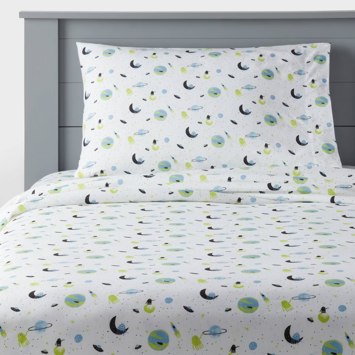 Twin Space Kids' Cotton Sheet Set - Pillowfort™ | Target
