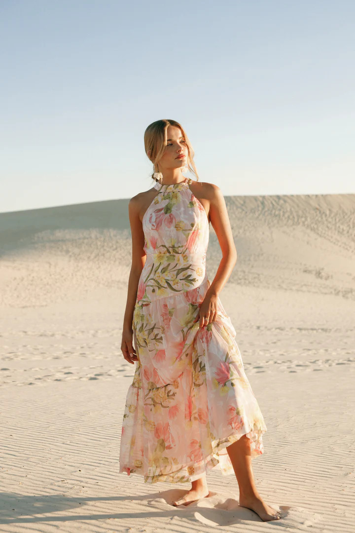 Eden Maxi Dress - Acacia Blossom | Petal & Pup (AU)