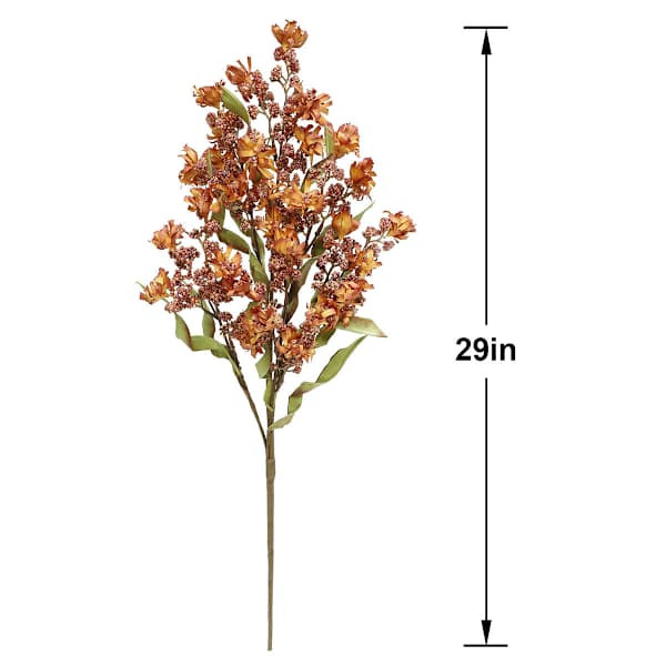 Orange Wildflower Bush, 29" | At Home