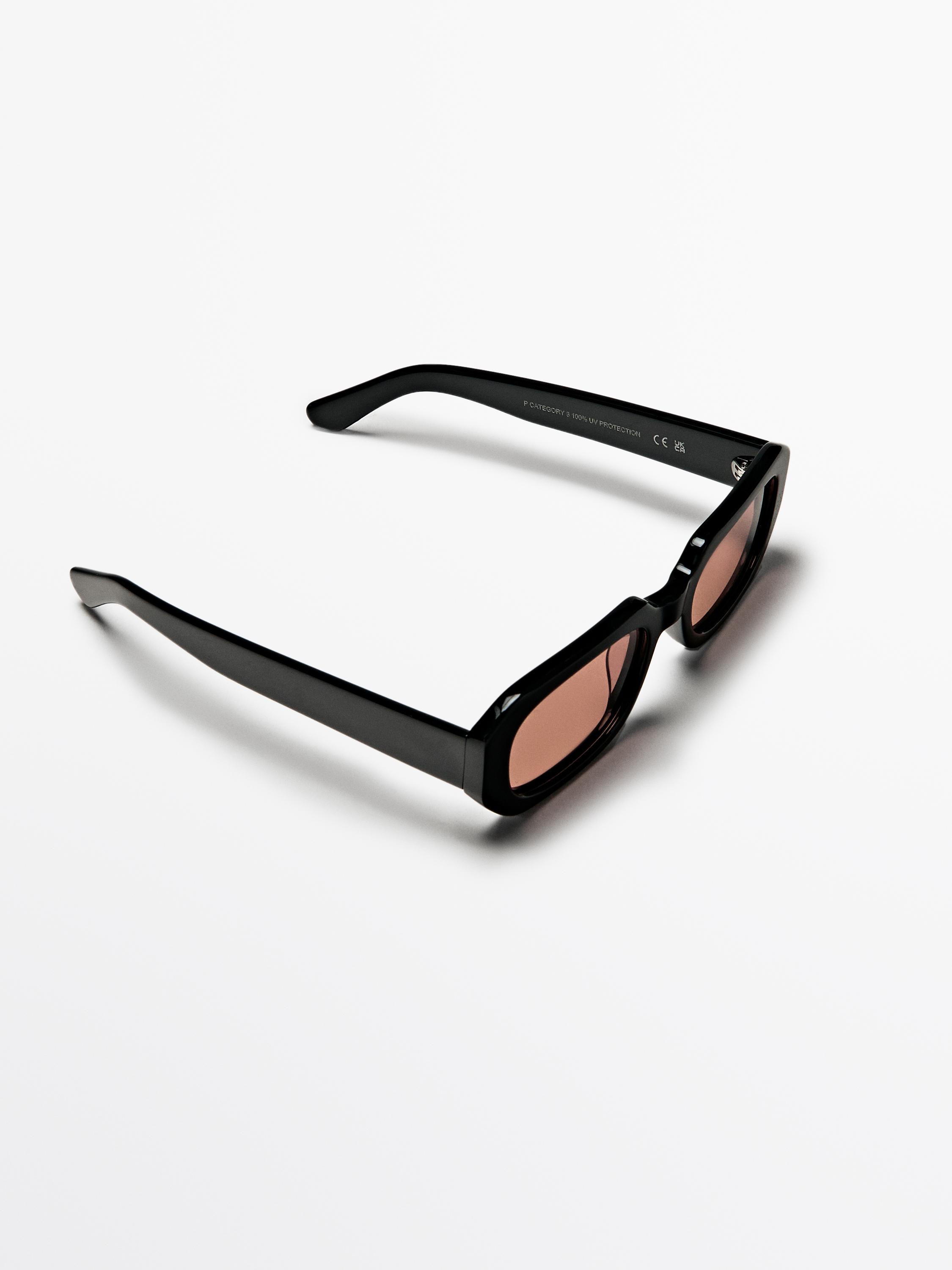 Lunettes de soleil carrées | Massimo Dutti FR
