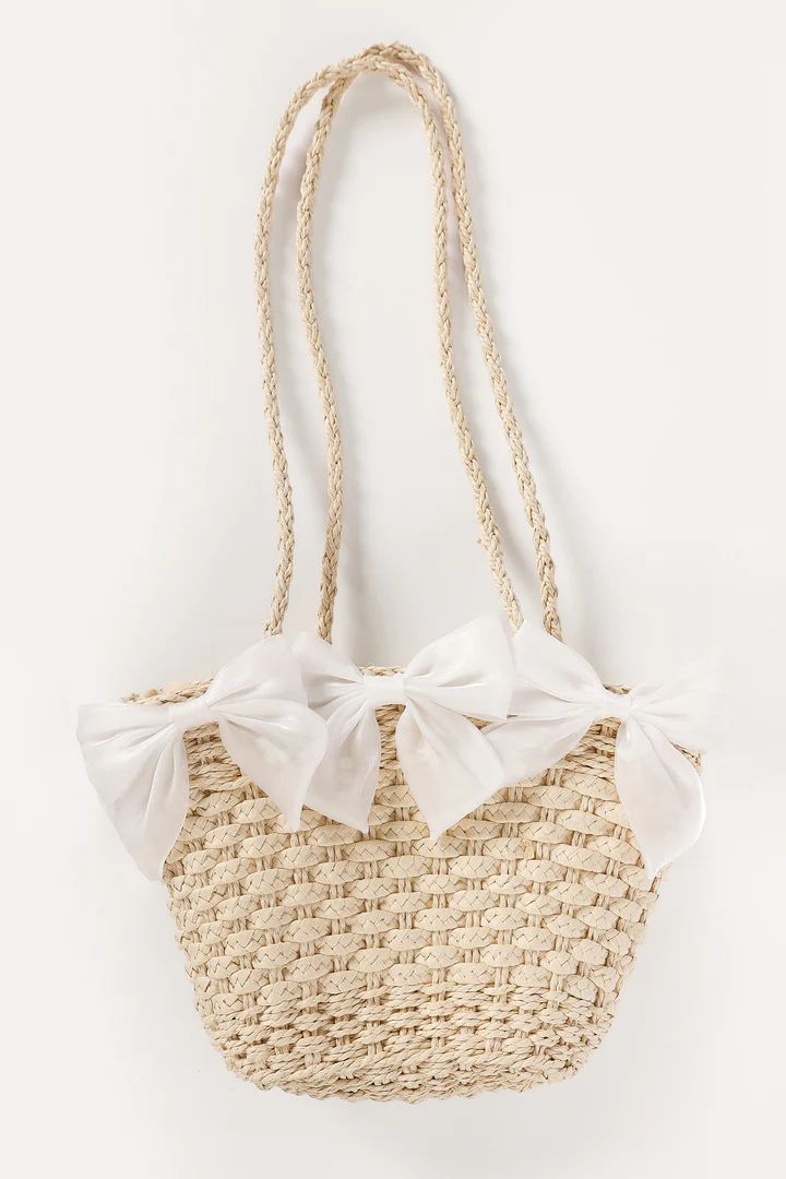 Ashy Bow Bag - Neutral | Petal & Pup (US)