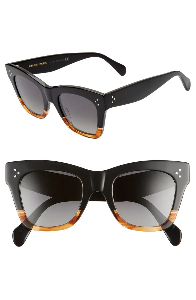 50mm Polarized Square Sunglasses | Nordstrom