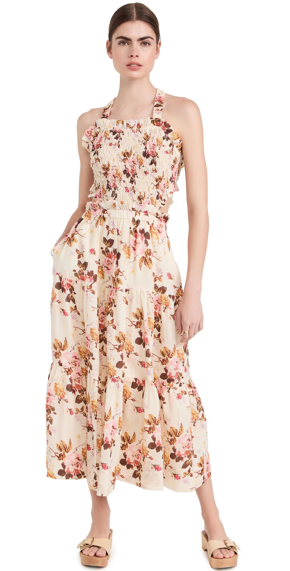 Smocked Apron Dress | Shopbop