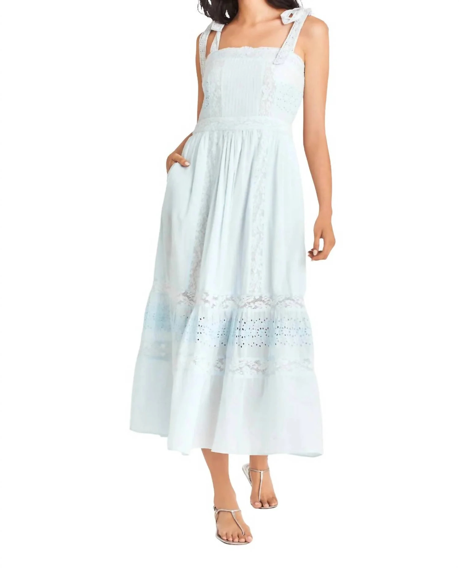 Ayala Dress In Riviera | Shop Simon