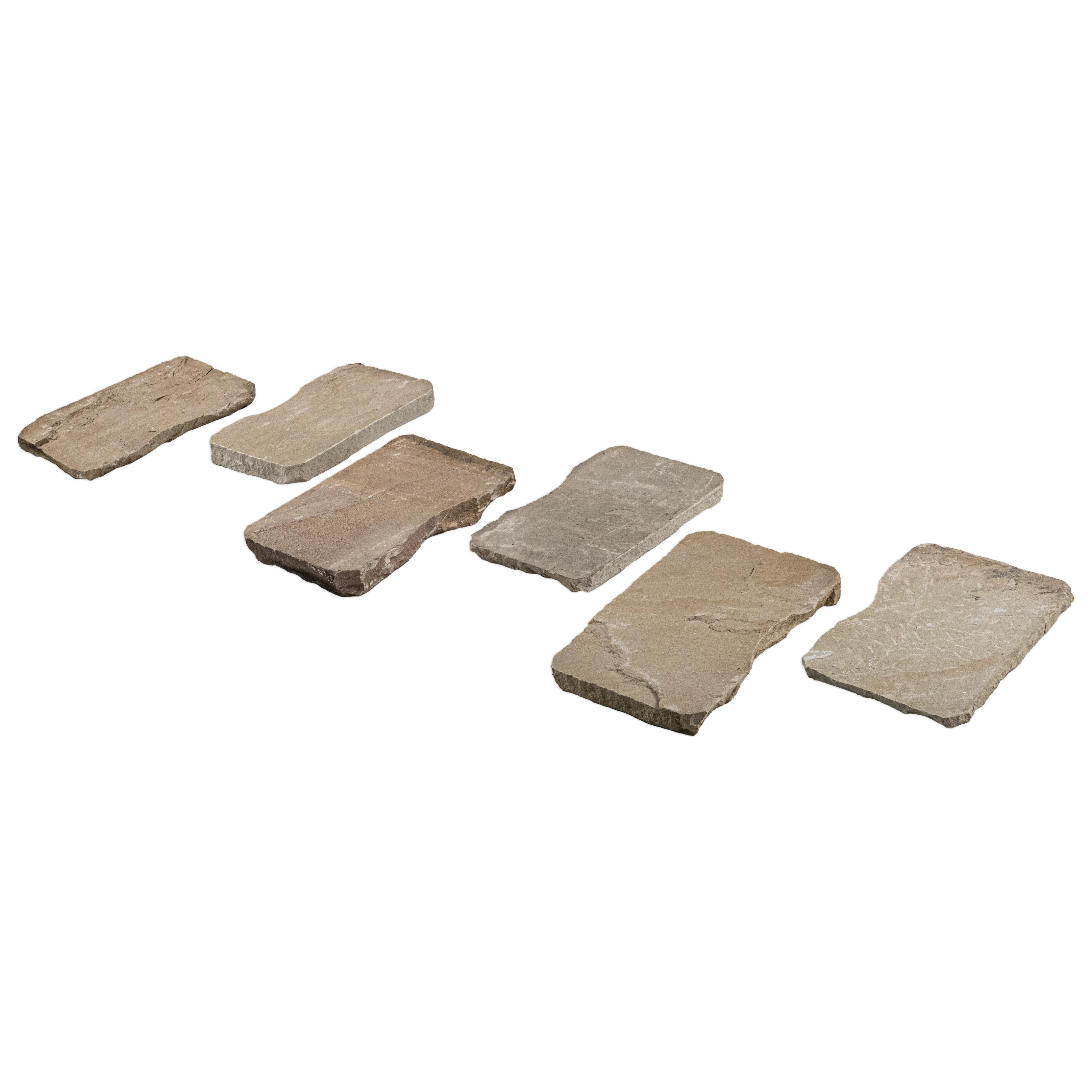 Ackland Adobe Ridge 12 in. x 18 in. x 1.5 in. Sandstone Flagstone Paver (1.5 sq. ft./unit, 1Piece... | Wayfair North America