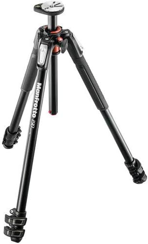Manfrotto MT190XPRO3 3 Section Aluminum Tripod Legs with Q90 Column (Black), Bundled with A ZAYKi... | Amazon (US)