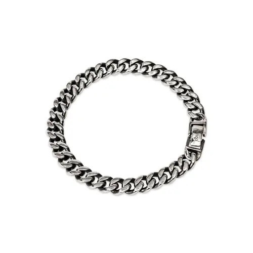 LOUPN Cuban Chain Bracelet in Silver at Nordstrom, Size Medium | Nordstrom