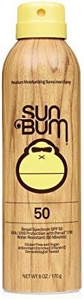 Sun Bum Original SPF 50 Sunscreen Spray Vegan and Reef Friendly (Octinoxate & Oxybenzone Free) Br... | Amazon (US)