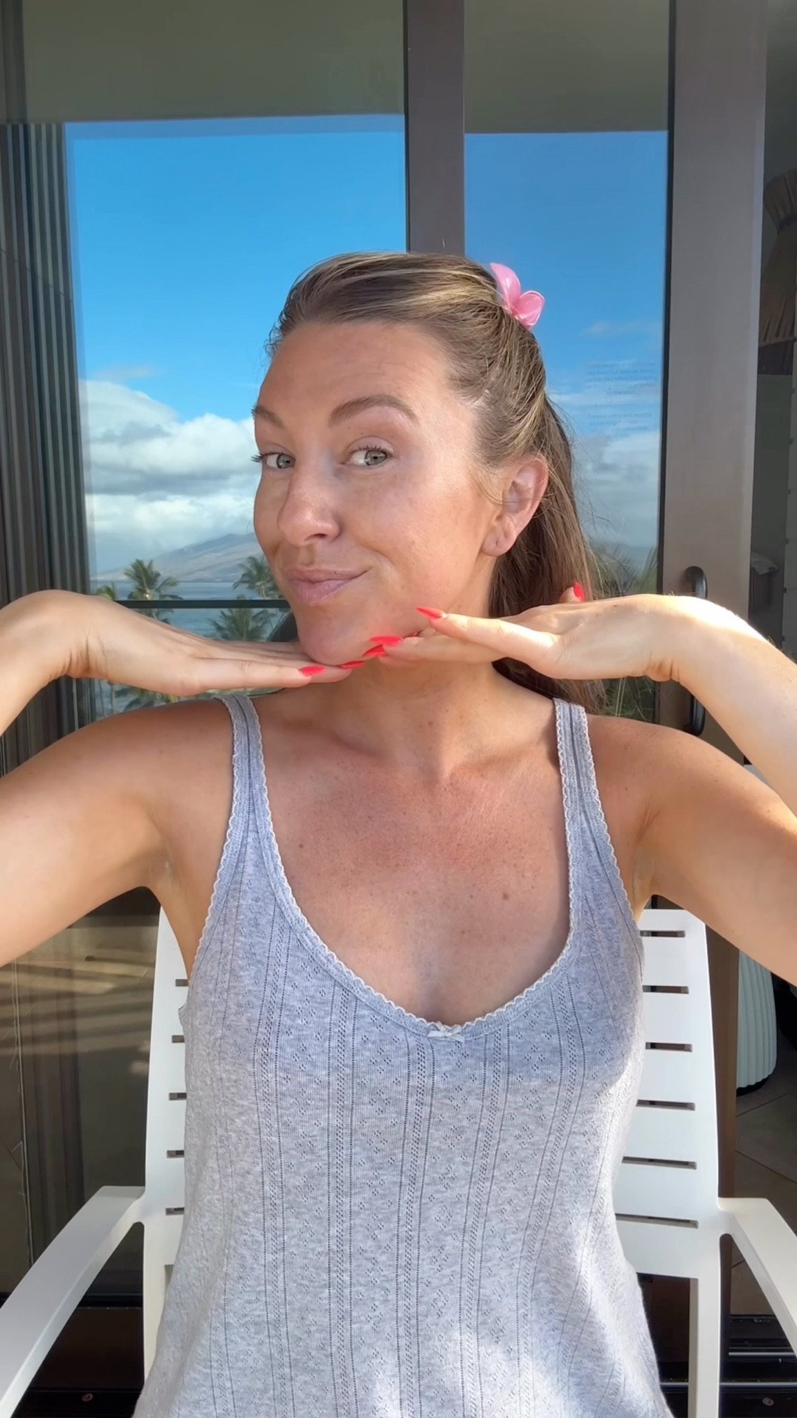 Beach day skincare!!