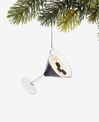 Foodie Collection Espresso Martini Ornament | Macy's