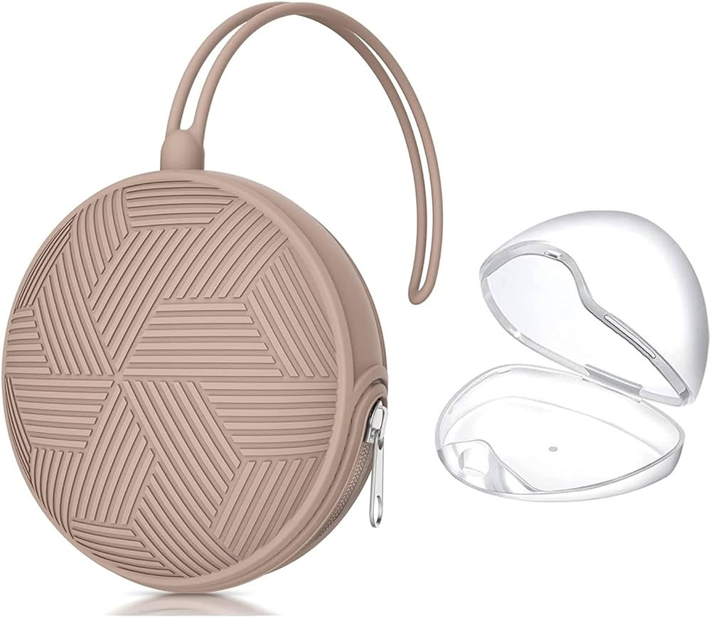 Smlpuame Pacifier Holder Case,BPA Free Portable Pacifier Storage Container,Silicone Baby Pacifier... | Amazon (US)