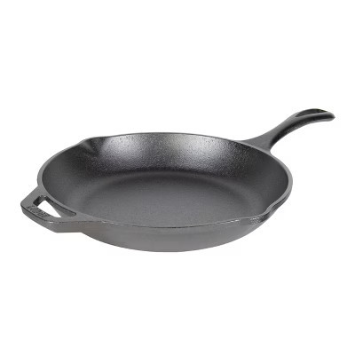 Lodge 10" Chef Collection Cast Iron Skillet: Pre-seasoned for frying, searing, and more. A kitchen essential for versatile cooking. | Target
