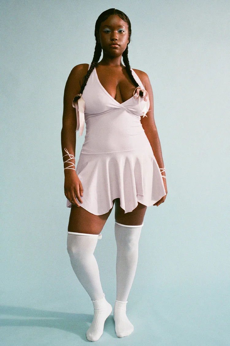 Pirouette Racerback Dress - Icy Pink | Frankies Bikinis