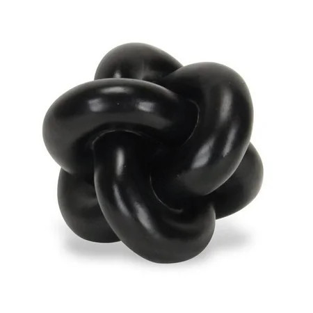 Cheungs Minyoro Black Resin Chain Knot Sculpture Black | Walmart (US)