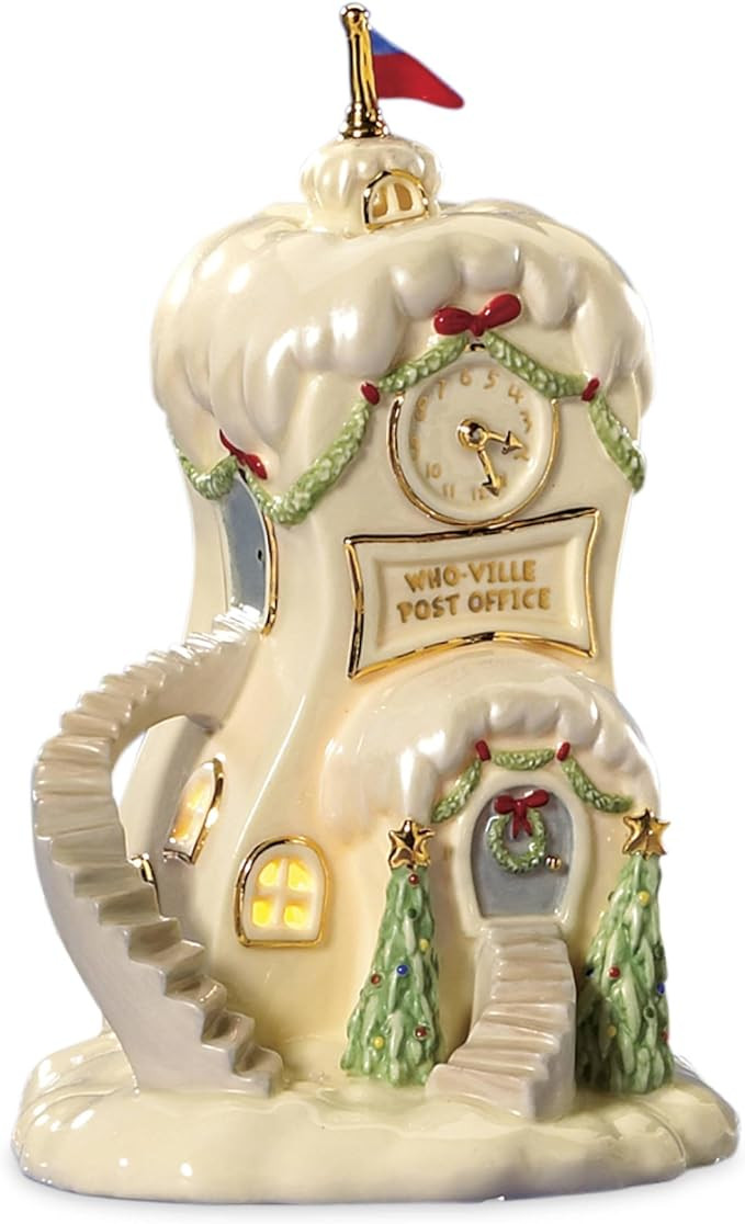 Lenox 750113 Who-Ville Post Office Figurine, Christmas & Holiday Decor | Amazon (US)