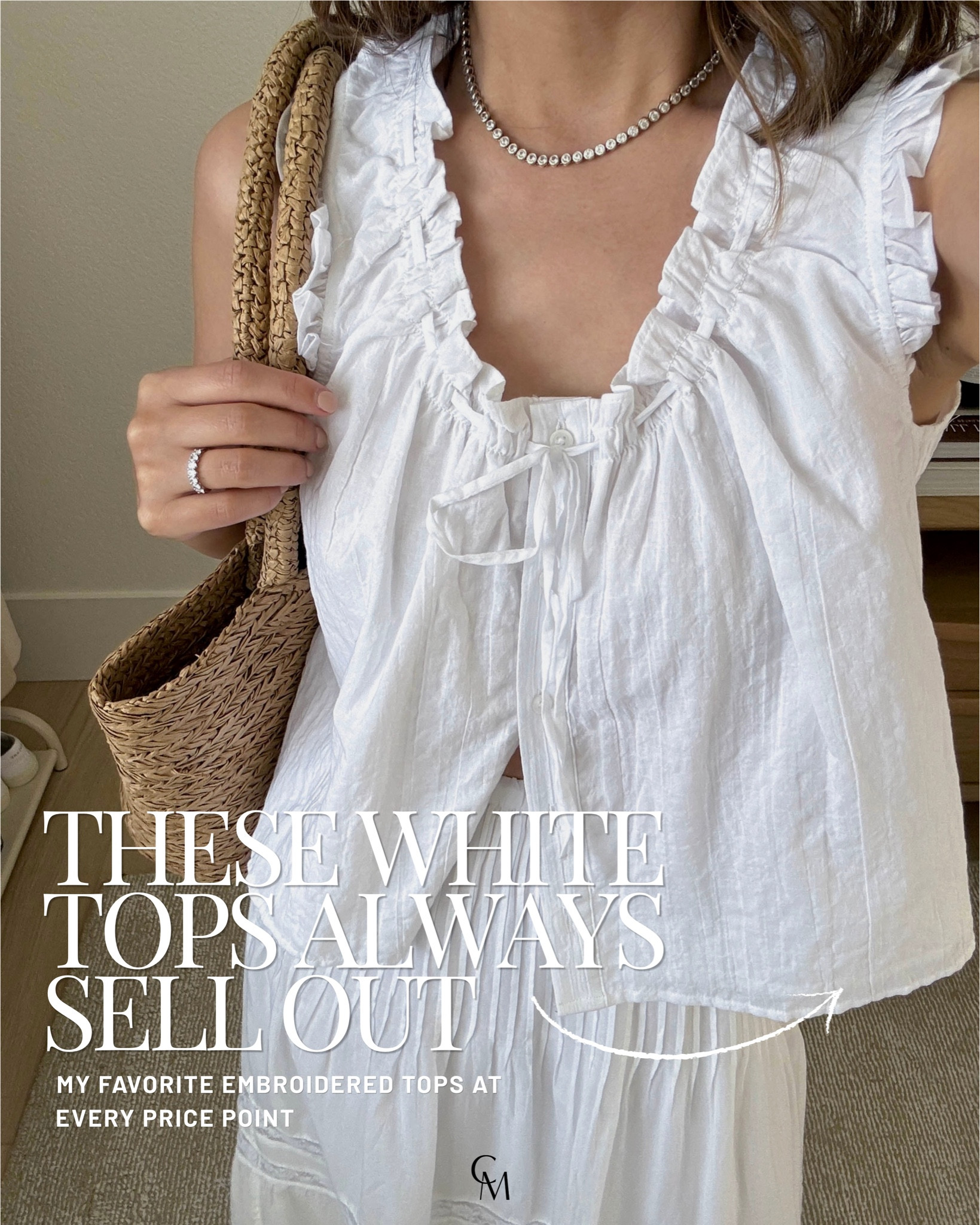 White embroidered tops worth grabbing before they sell out. Rounded up favorites at every price point. Such an easy spring and summer staple.

Madewell Leah Top
Target Eyelet Tank
Amazon Eyelet Tank
Gap Tie-Front Eyelet Top
Doen Traveler Top
Doen Nera Top
Sorella Etienne Top

#LTKSeasonal #LTKPetite #LTKmomlife