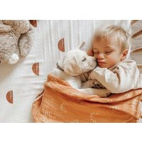 Brixton Phoenix Sundown Muslin Quilt- Baby Girl Or Boy Vintage Blanket - Neutral Shower Nursery Deco | Etsy (US)