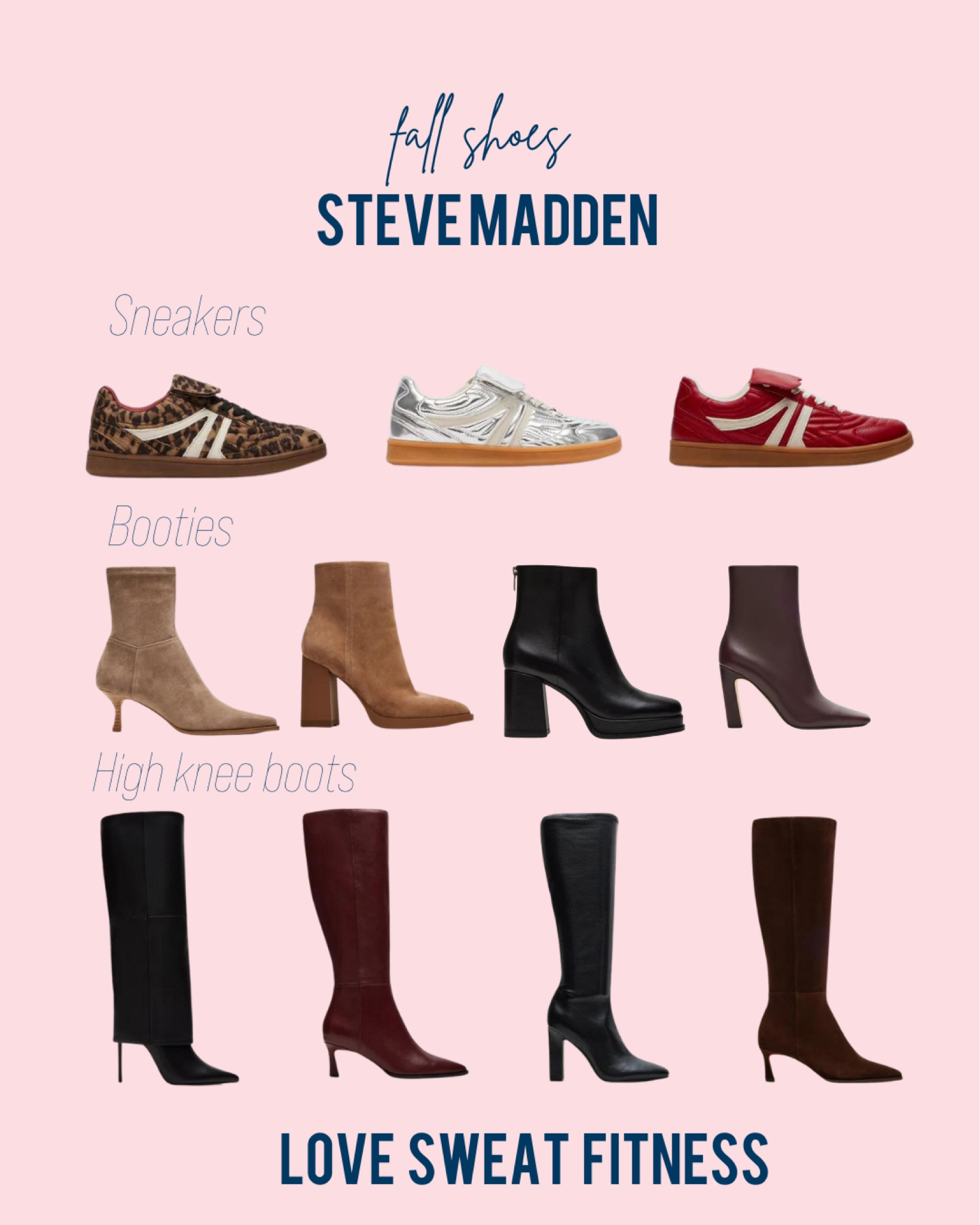 Transition into fall with versatile boots and sneakers from Steve Madden. Effortless style for every step! 🍂🤎


#LTKSeasonal #LTKFindsUnder100
