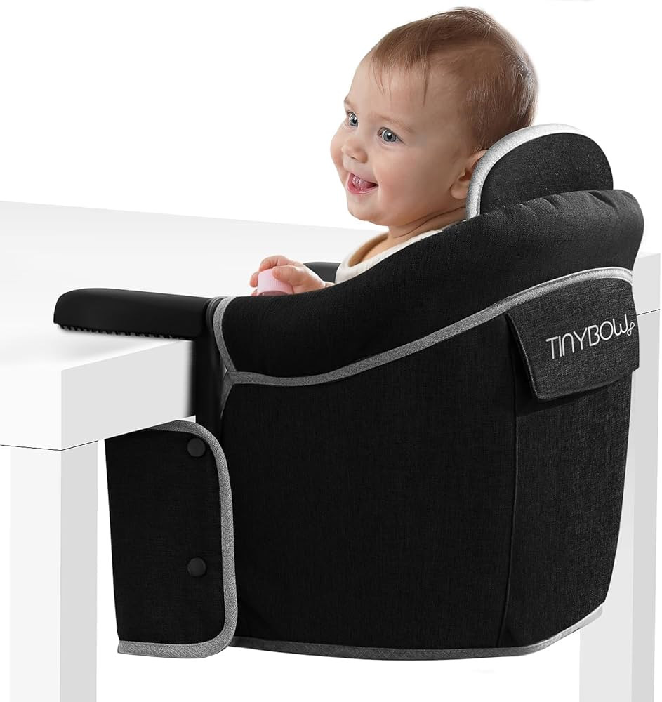 Hook On High Chair for Baby - Baby High Chair That Attaches to Table - Clip On High Chair for Tab... | Amazon (US)