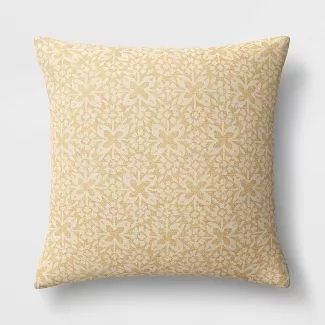 Oversized Woven Tile Square Throw Pillow - Threshold™ | Target
