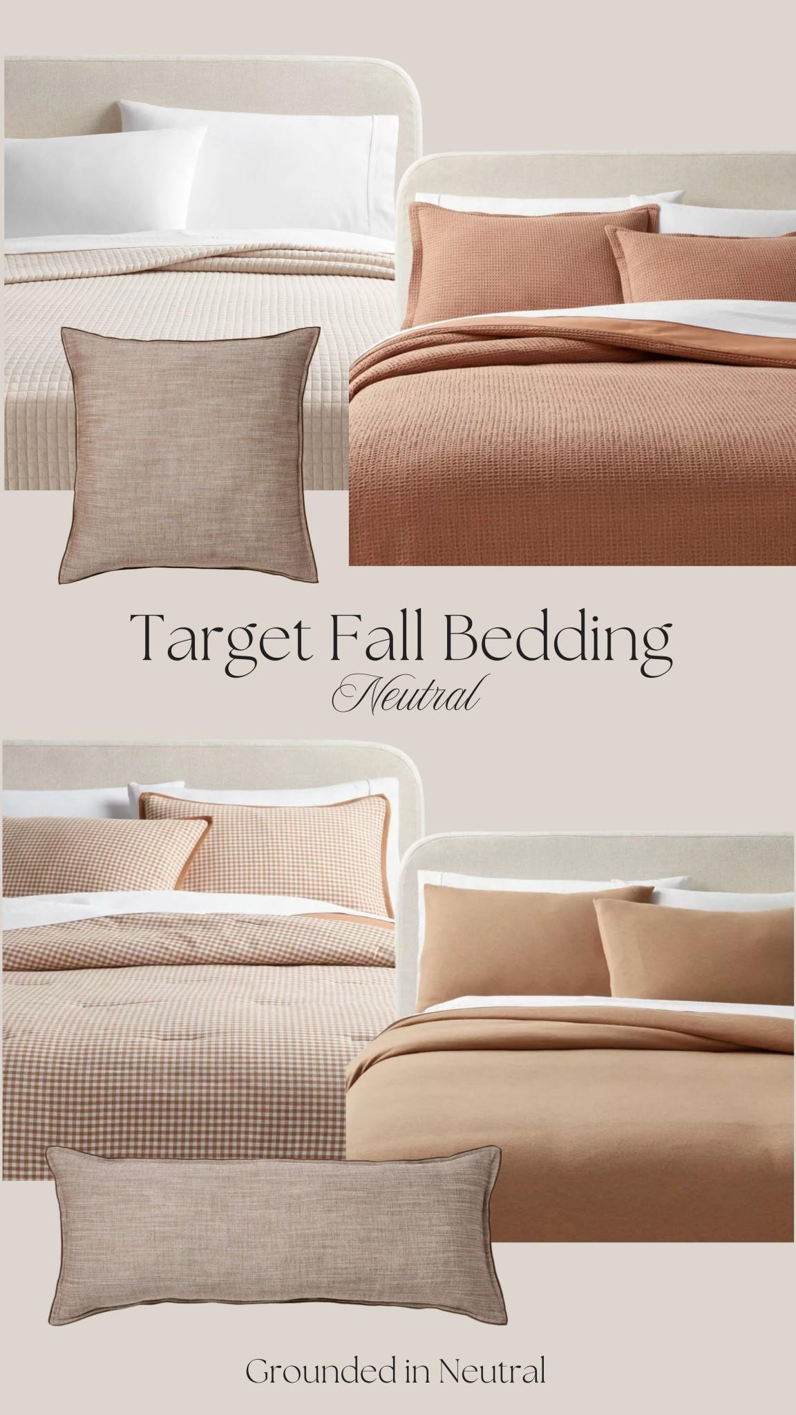 Target bedding for Fall! 🍂🤎

#LTKStyleTip #LTKSeasonal #LTKHome