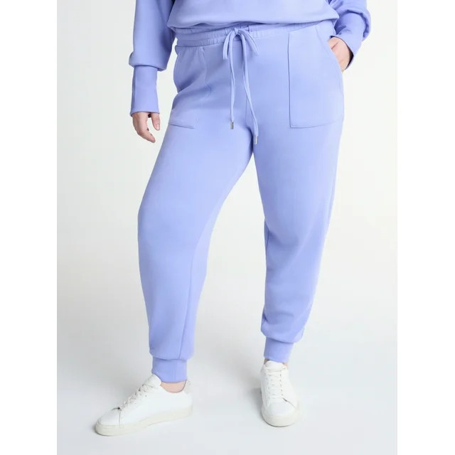 Scoop Women's and Women's Plus Ultimate ScubaKnit Joggers, Sizes XS-4X | Walmart (US)