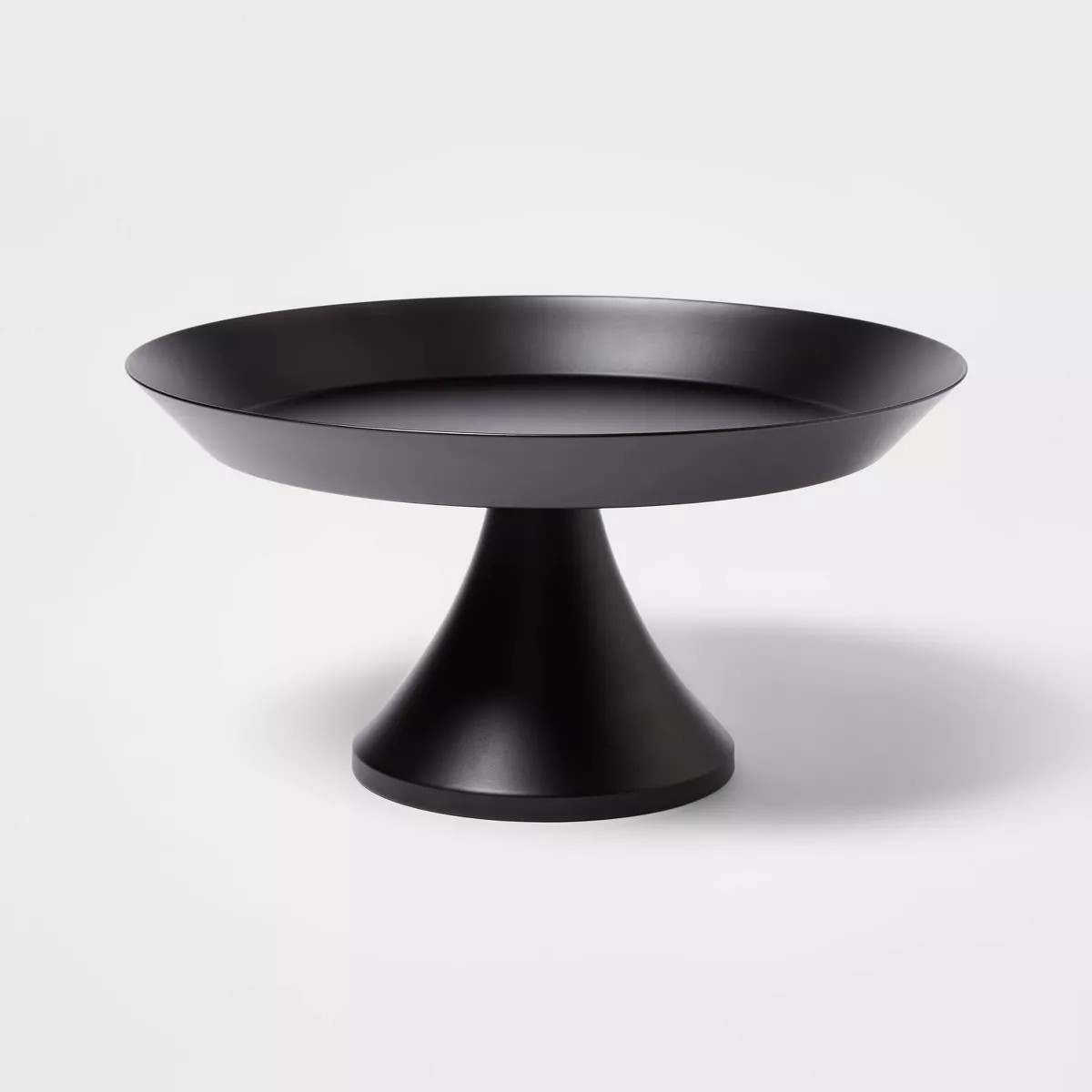 6"x12" Steel Cake Stand Coated Black - Hyde & EEK! Boutique™ | Target