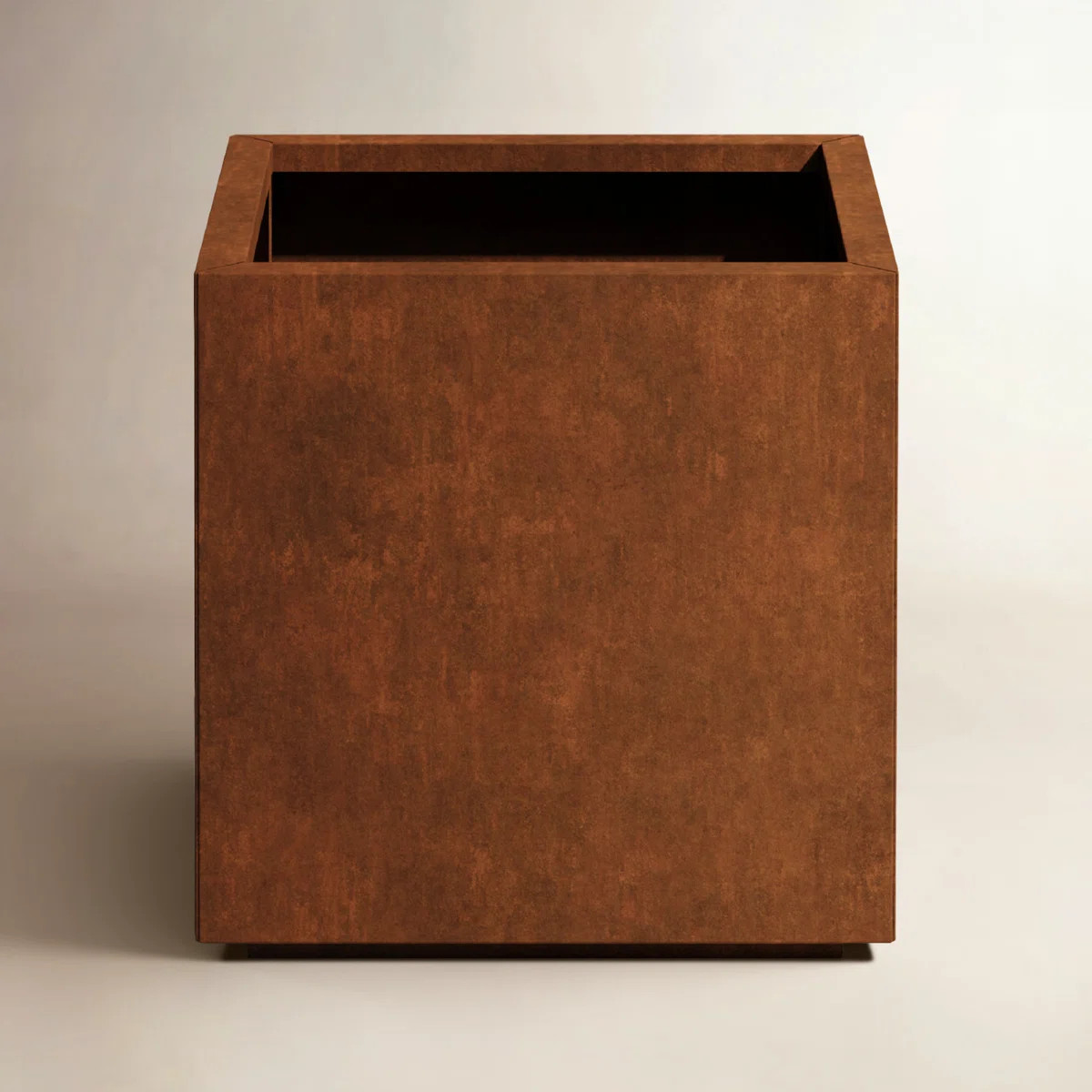 Corten Steel Series Cube Planter Box | Wayfair North America
