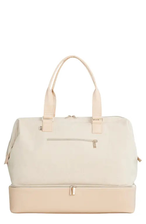 Béis The Weekend Travel Bag in Beige at Nordstrom | Nordstrom