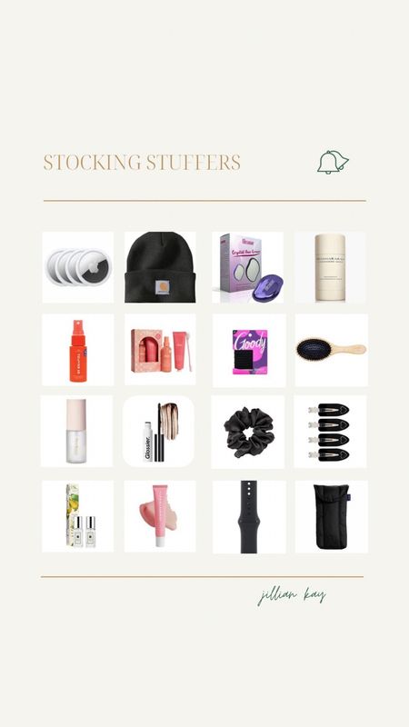 Stocking Stuffers

AirTags, beanies, hair care holiday sets, travel size perfume, hair accessories, mini makeup and skin care must haves, Apple Watch accessories, and more. 

Ig: @jkyinthesky & @jillianybarra

#giftguides #giftideas #holidayshopping #christmasshopping #stockingstuffers 

#LTKCyberWeek #LTKHoliday #LTKGiftGuide