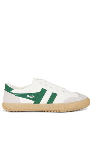 Badminton Sneaker in Off White, Green, & Gum | Revolve Clothing (Global)