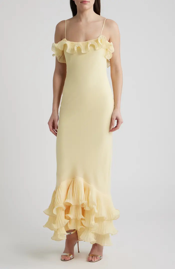 Delfi Collective Delina Open Back Mermaid Gown | Nordstrom | Nordstrom