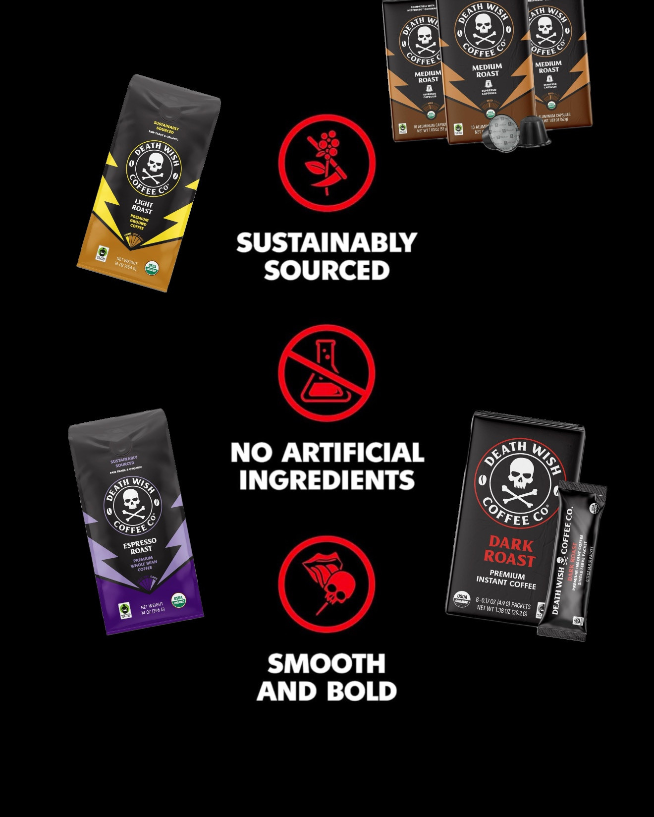 If you like your coffee strong, bold, and actually effective… this is the one.

I’ve tried a lot of brands, but Death Wish Coffee is the only one that gives me that real, fresh-brewed flavor and the energy boost I need to function.

It’s organic 🌱, Fair Trade ✅, and comes in everything from K-Cups ☕️ to whole beans, instant, and even Nespresso pods.

#LTKSaleAlert #LTKHome #LTKWatchNow