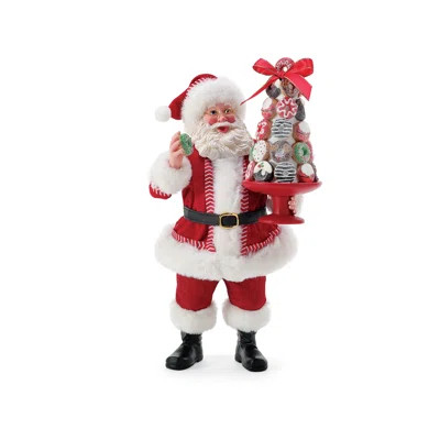 Bon Appetit Donut Tower Santa 12in | Wayfair North America