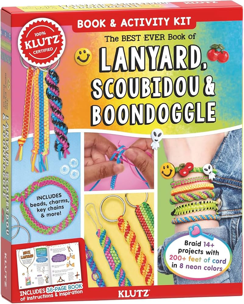 The Best Ever Book of Lanyard, Scoubidou, and Boondoggle | Amazon (US)