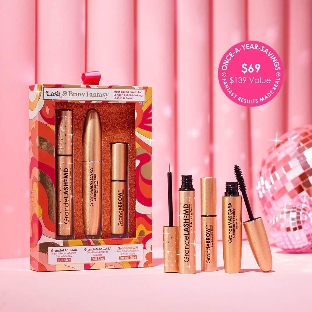 Lash and Brow Fantasy Set | Grande Cosmetics, LLC