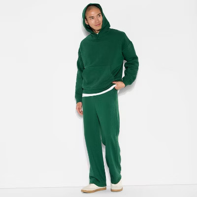 Men's Fleece Hoodie - Original Use™ Green XXL | Target