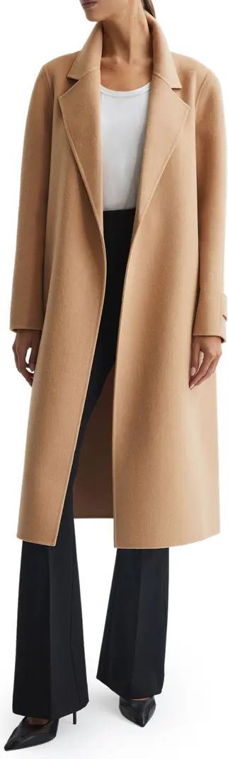 Brooks Wool Blend Longline Coat | Nordstrom