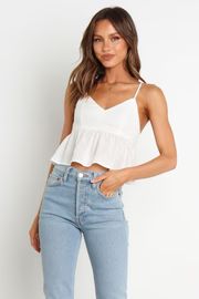 Morena Top - White | Petal & Pup (US)