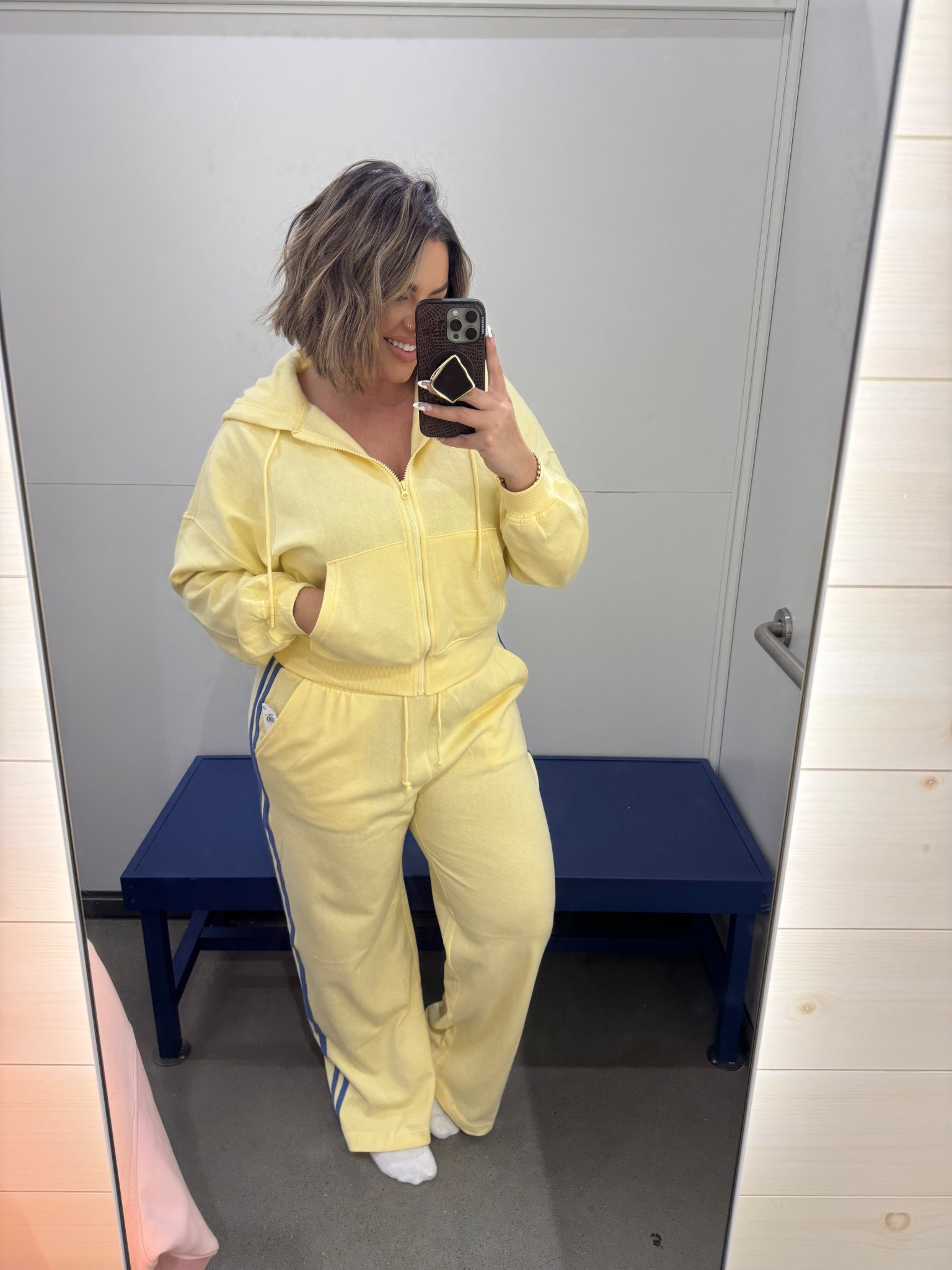 So glad to see some yellow back in stores 💛💛💛
Size L pants and M jacket 
#oldnavy #matchingset 

#LTKFindsUnder50 #LTKMidsize #LTKSaleAlert