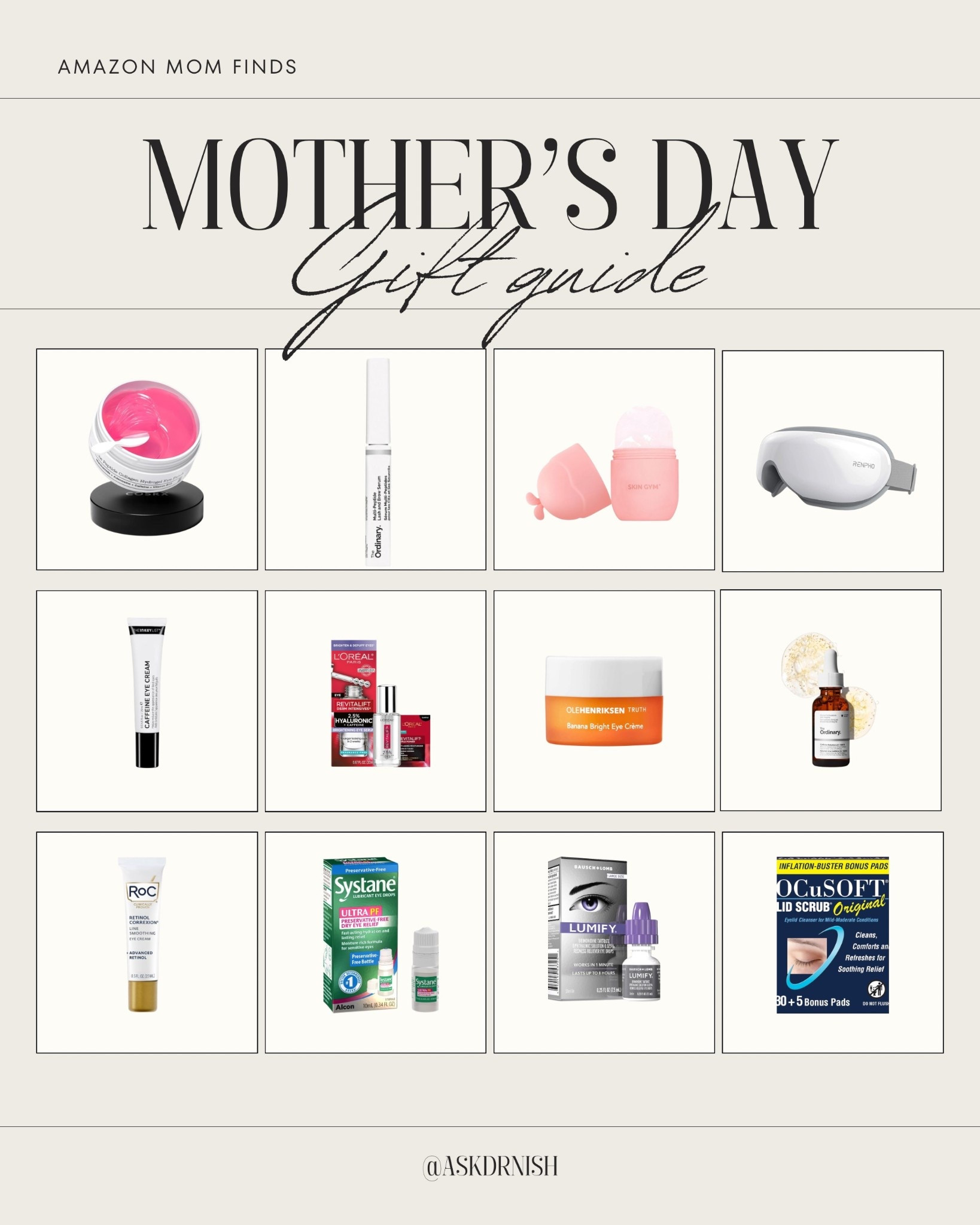 The Mother’s Day gift guide that actually makes sense from an eye doctor & New mom. I curated this list so you don’t have to guess!

#LTKBeauty #LTKMothersDay #LTKmomlife