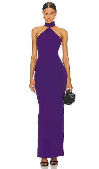 Blanca Maxi Dress in Amethyst Purple Maxi Dress Long Purple Dress Fall Cocktail Dress Fall | Revolve Clothing (Global)