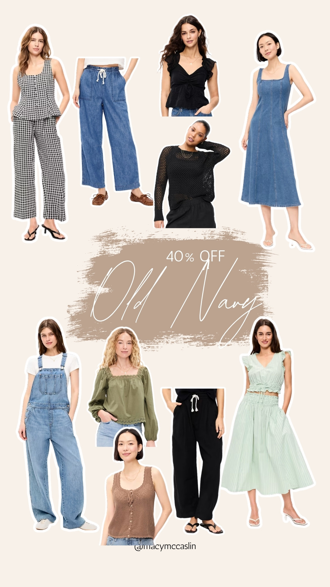 Old Navy is 40% OFF right now 👏
Rounded up some of the cutest pieces — dresses, denim, overalls, and easy spring outfits! 

 #LTKootd #LTKSeasonal #LTKSaleAlert