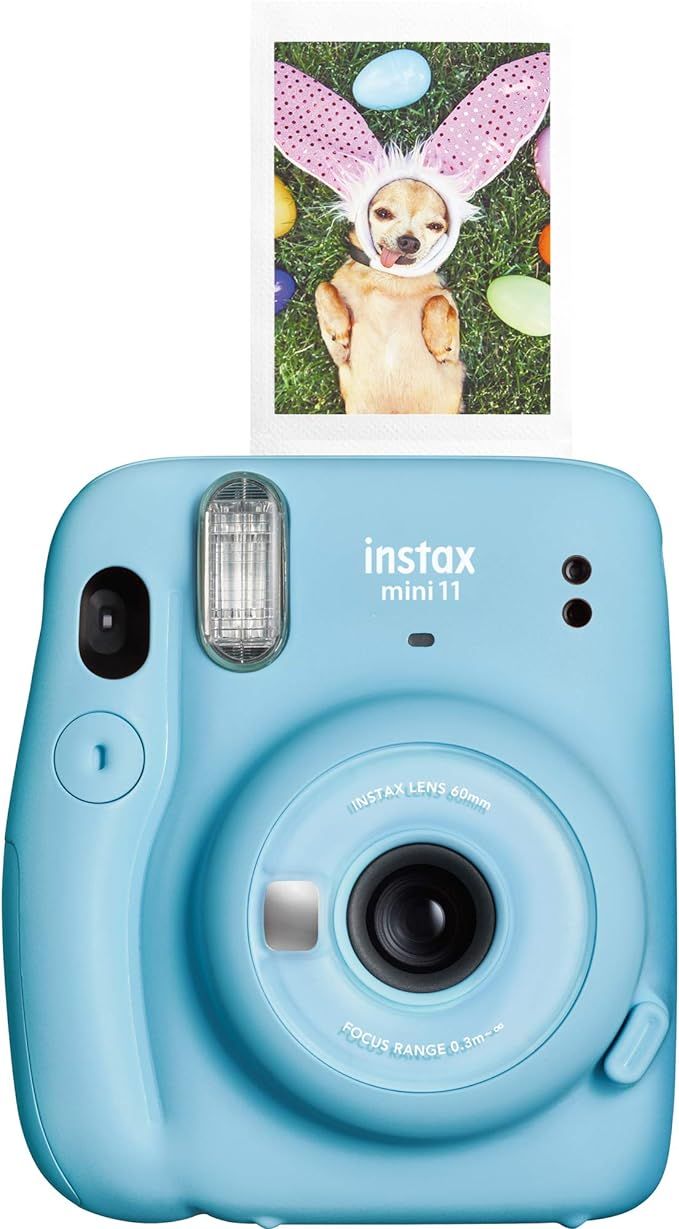 Fujifilm Instax Mini 11 Instant Camera - Sky Blue | Amazon (US)