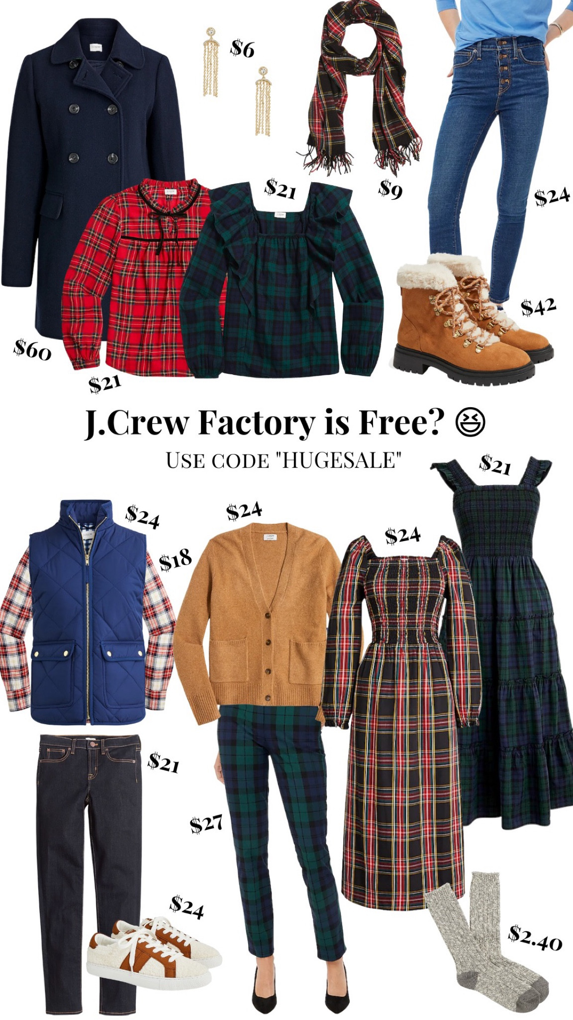 Use code “HUGESALE” to get these nutty prices! 👏🏻

#LTKsalealert #LTKCyberweek #LTKHoliday