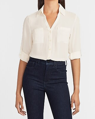 Slim Fit Portofino Shirt | Express