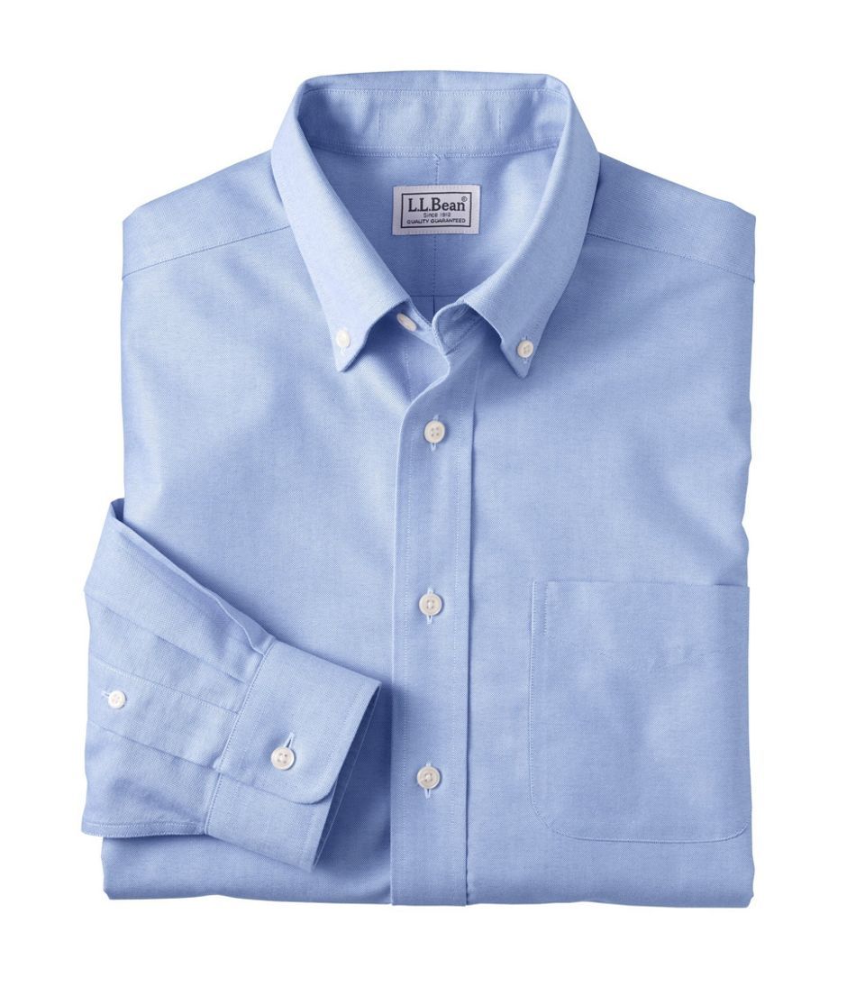 Men's Wrinkle-Free Classic Oxford Cloth Shirt, Traditional Fit | L.L. Bean
