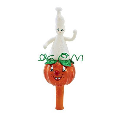 Santa Land 10.5 Inch Gourdy & Boo Halloween Tree Topper , Halloween Tree Topper Ghost Pumpkin (1PC) | Target