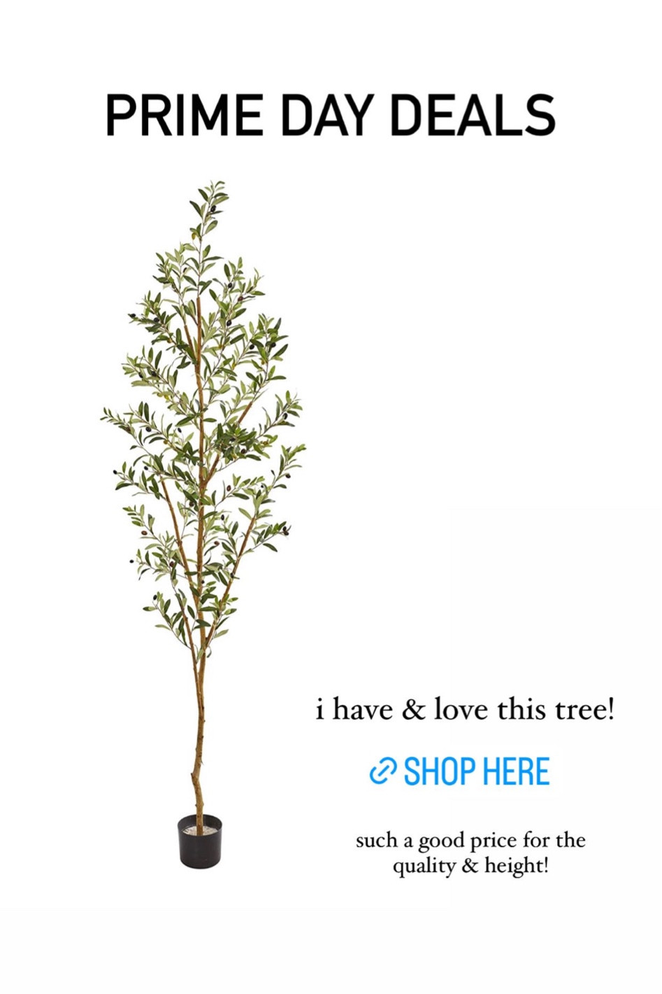 Prime day deals // faux tree 

#LTKsalealert #LTKhome